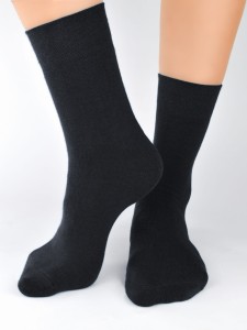 SB008-M-03 Skarpety męskie garniturowe grafit