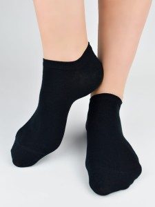 ST120-U-02 Stopki z bambusem gładkie czarne