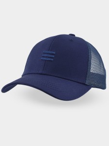 CD096-M-01 Czapka z daszkiem siatka granat