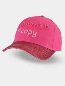 CD116-G-01 Czapka z daszkiem mums copy ciemny róż