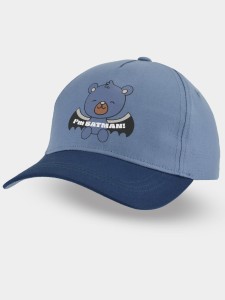 CD121-B-01 Czapka z daszkiem miś batman jeans