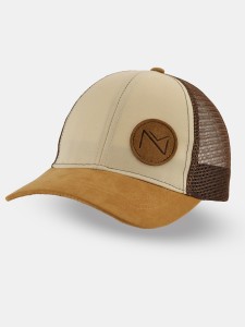 CD143-B-01 Czapka z daszkiem N beżowy