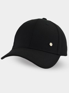 CD153-M-02 Czapka z daszkiem z blaszką czarny