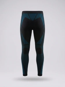 TH002-M-01 Legginsy termoaktywne męskie długie czarne