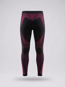TH004-W-01 Legginsy termoaktywne damskie długie czarne